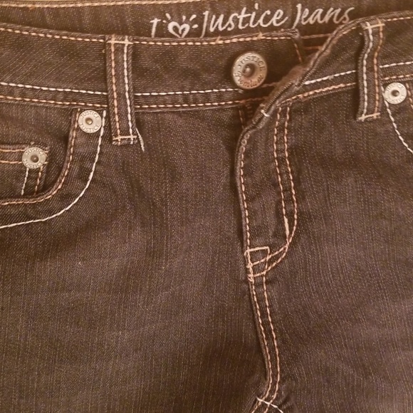 Justice Jean Shorts Size 16R - Picture 5 of 5